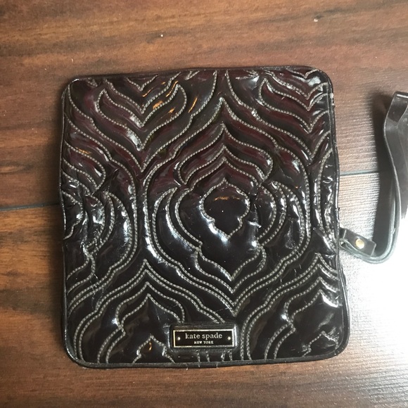Kate Spade Patent Wristlet - Picture 3 of 5